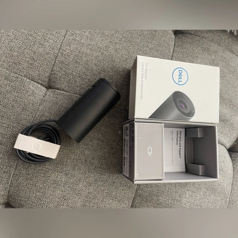 NEW Dell Pro Webcam 2K QHD WB5023 WCMJK Opened